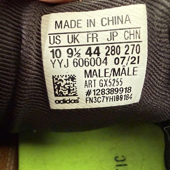 Adidas Ultraboost 5.0 Size 10 Mens DNA 'Mesa Signal Green' Running Shoes GX5255 - Picture 8 of 8